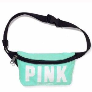 FLAWED Victoria’s Secret PINK | Mint Aqua Spring Break Belt Bag Fanny Pack